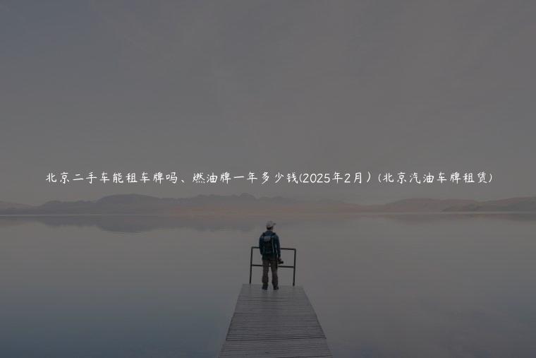 北京二手车能租车牌吗、燃油牌一年多少钱(2025年2月）(北京汽油车牌租赁)