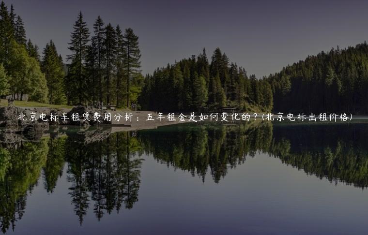 北京电标车租赁费用分析：五年租金是如何变化的？(北京电标出租价格)